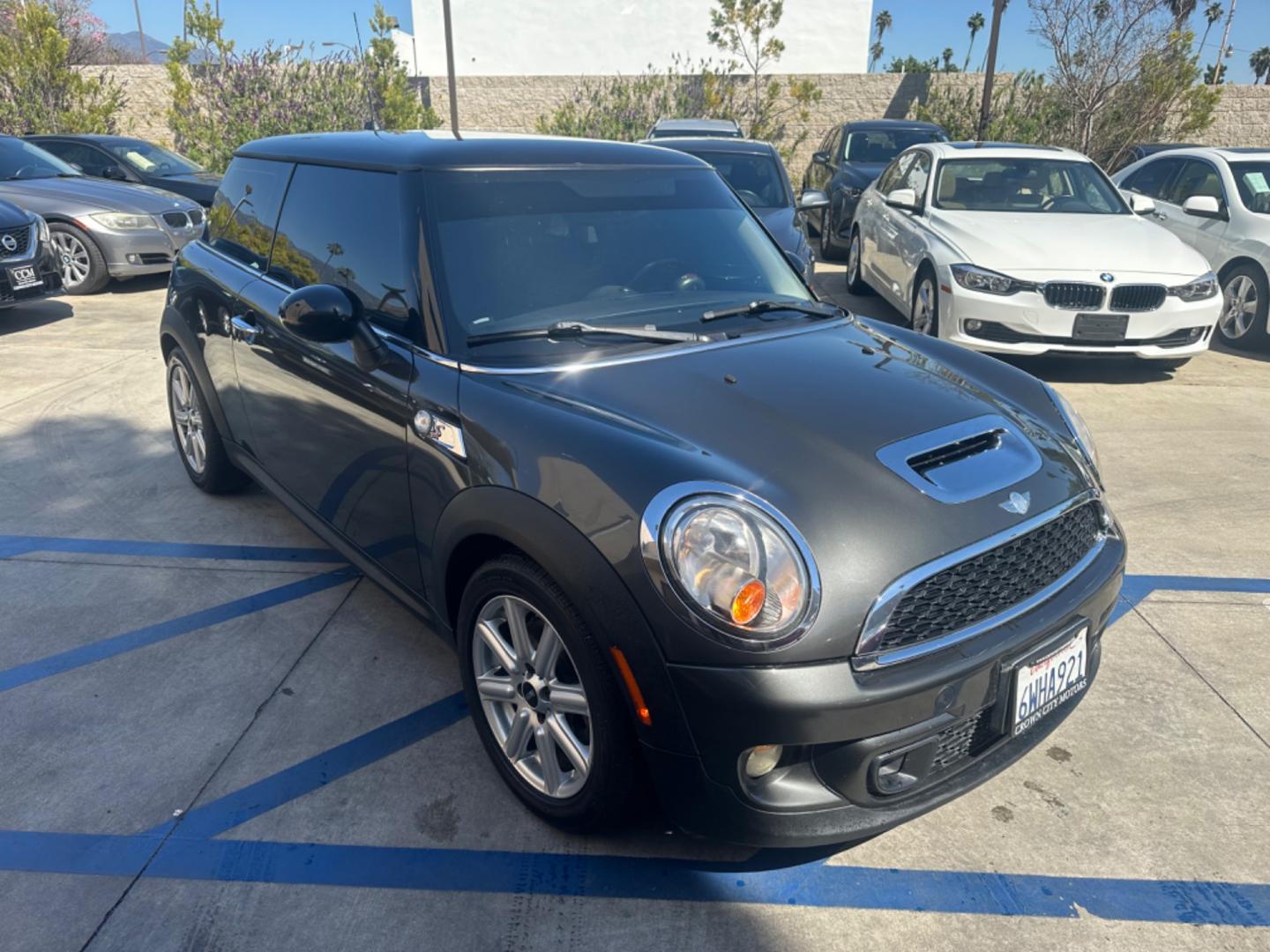 2012 Black /Black Mini Cooper Cloth (WMWSV3C52CT) with an 4Cylinder engine, Manual transmission, located at 30 S. Berkeley Avenue, Pasadena, CA, 91107, (626) 248-7567, 34.145447, -118.109398 - Tank : 13.20 Anti-Brake System : 4-Wheel ABS Steering Type : Rack & Pinion Front Brake Type : Disc Rear Brake Type : Disc Turning Diameter : 35.10 Front Suspension : Ind Rear Suspension : Ind Front Spring Type : Coil Rear Spring Type : Coil Tires : 195/55R16 Front Headroom : 38.80 Re - Photo#6